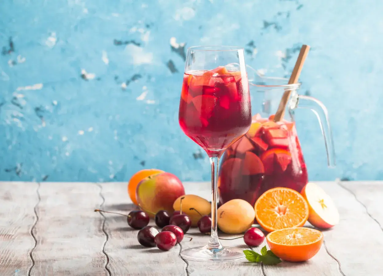 Refreshing sangria