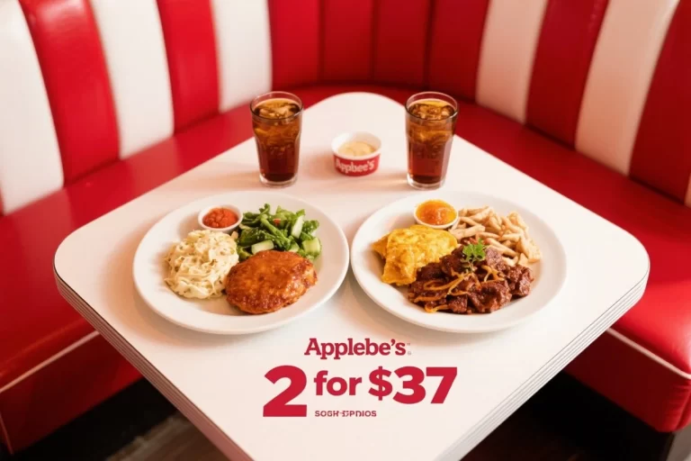 Applebees 2 for $37
