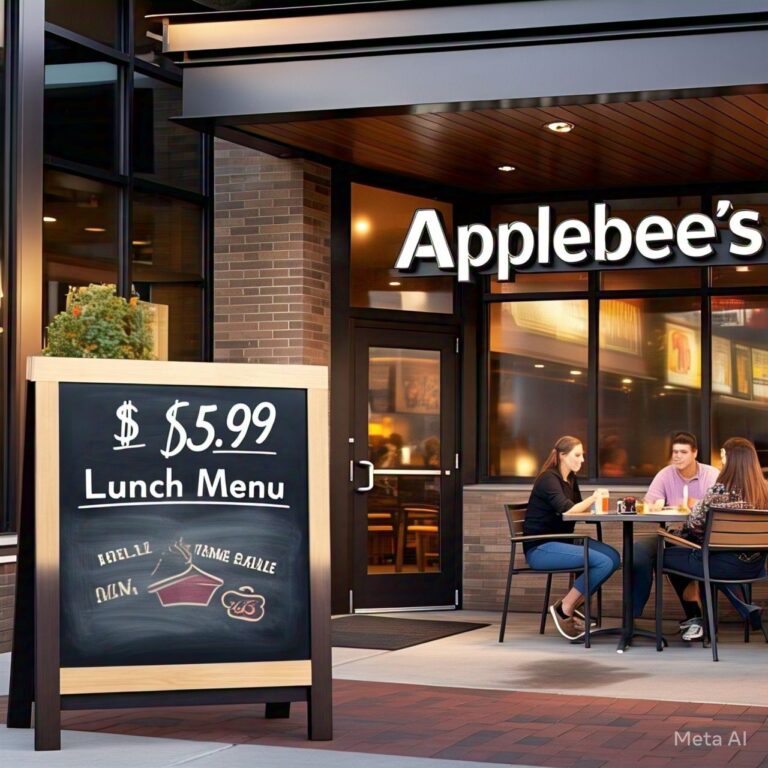 Applebee's $5.99 Lunch Menu