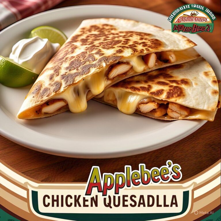 Applebee's Chicken Quesadilla
