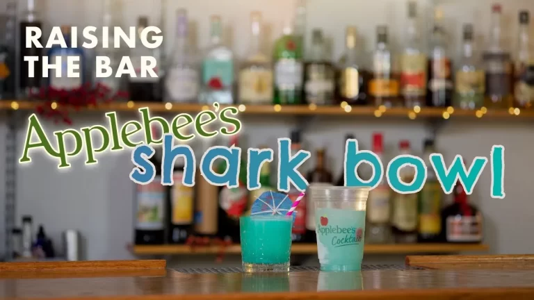 Applebee's Shark Bowl Menu