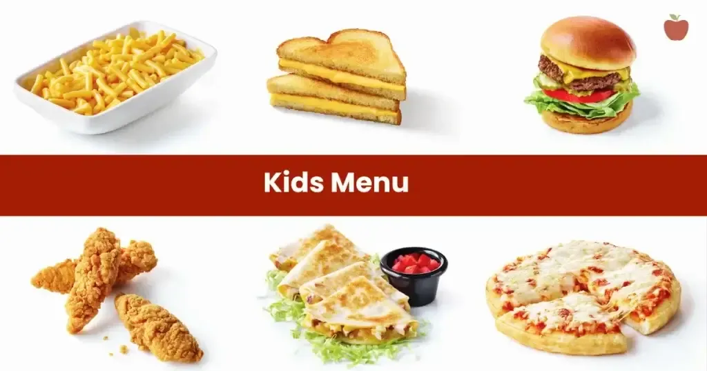 applebee's kids menu